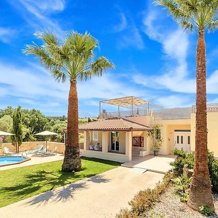 Villa Di Palma Heated Pool Koufi Exterior photo