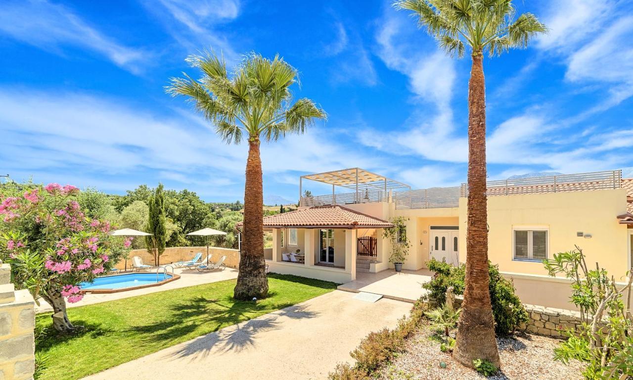 Villa Di Palma Heated Pool Koufi Exterior photo